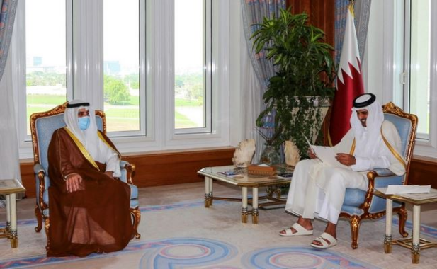Kuwait Deputy Amir’s representative meets Qatari foriengn minister