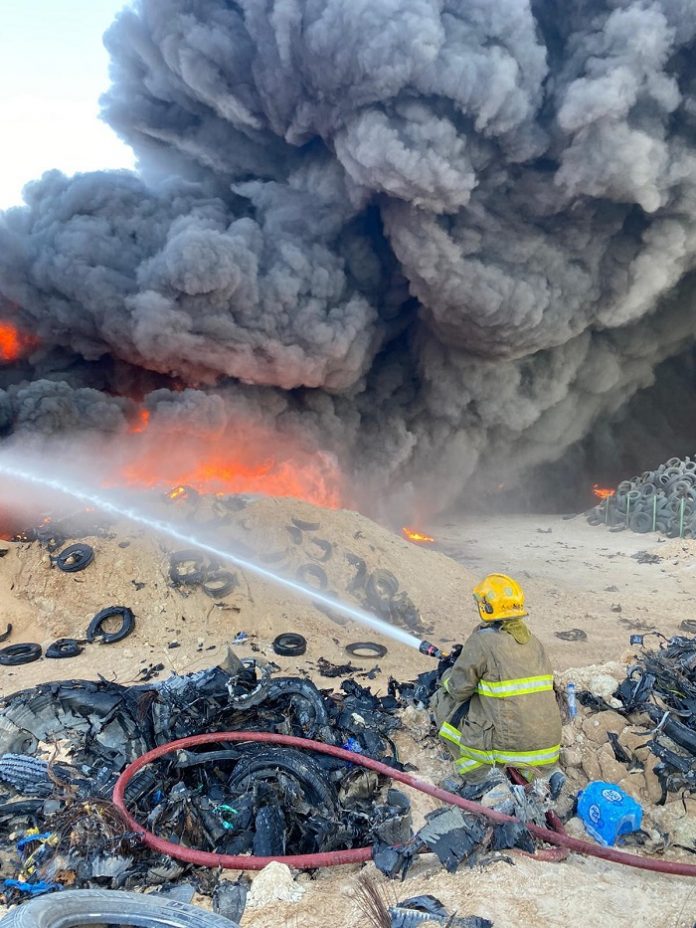 Kuwait fire accident jahra